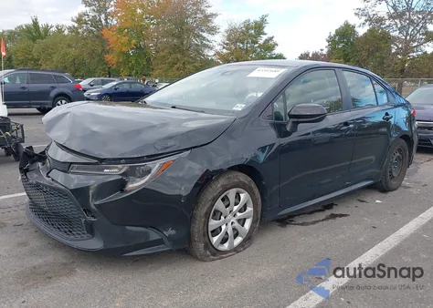 2021 Toyota Corolla Le z USA, uszkodzony, nr VIN JTDEPMAE4MJ136506